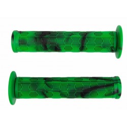 Грипсы 138мм BC-GR6407 для BMX зеленый с черным