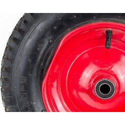 УЦЕНКА Колесо на тачку 4,00/4,80-8, под ось 16мм тип 1 (присутствуют дефекты, см. фото) Китай