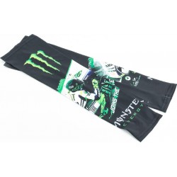 Рукава сонцезахисні S (41-46см), чорні з малюнком "Monster" (TZ-7705) Китай