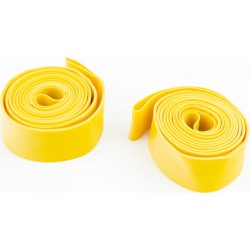 Ободна стрічка (фліппер) 27.5"х20мм полімерна 2шт к-кт, жовта Toopre