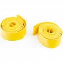 Ободная лента (флиппер) 27,5"х20мм полимерная 2шт к-кт, жёлтая Toopre