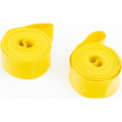 Ободна стрічка (фліппер) 29"х20мм полімерна 2шт к-кт, жовта Toopre
