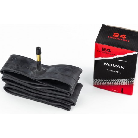 Камера 24"х1,95/2,125 з ніпелем (Schrader AV-48) NOVAX