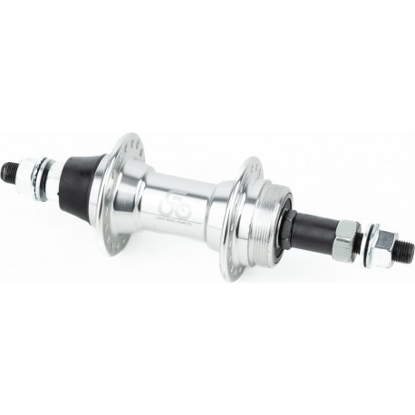 Втулка задня MTB алюмінієва 14Gx36H під вільнобіг, V-brake, 2 пром-підшипники 6200 2RS, кріпл. гайка U-B03RB UGO