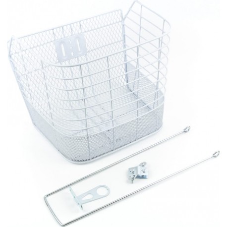 Кошик передній 28" (дріт), білий JL-CK055 Китай