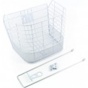 Корзина передняя 28" (проволока), белая JL-CK055 Китай