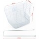 Корзина передняя 28" (проволока), белая JL-CK055 Китай