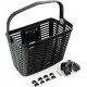 Кошик передній з ручкою пластмасовий, кріпл. швидкознімне на кермо, чорний BL-045 Китай