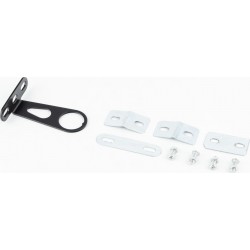 Крепление корзины за шток вилки + (пластины, шайбы, болты, гайки), чёрное TH-152/158/166/176/193 Китай