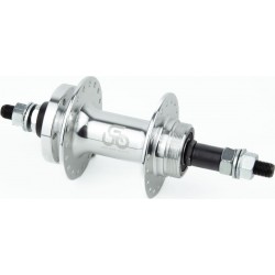 Втулка задняя MTB алюминиевая 14Gx36H под вольнобег, Disk-brake, 2 пром-подшипники 6200 2RS, крепл. гайка, U-B07RH UGO