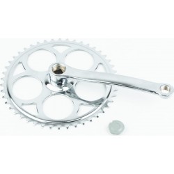 УЦЕНКА вело Шатуны "квадрат" 170мм, 46T (некомплект) Китай