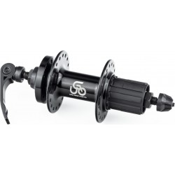 Втулка задняя MTB алюминиевая 14Gx36H под кассету 8-11зв, Disk-brake, 2 пром-подшипники  эксцентрик, чёрная U-B27RQR UGO