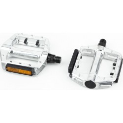 Педали MTB широкие 9/16" (109x93x25мм) алюминиевые, WP625 Neco