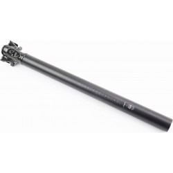 Труба сидения МТВ 30,4х400мм, алюминиевая, (крепл. 2 болта), чёрная Китай