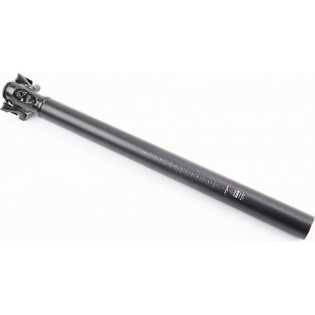 Труба сидіння МТВ 30,4х400мм, алюмінієва, (кріпл. 2 болти), чорна Китай