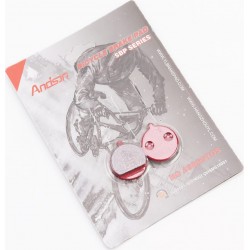 Тормозные колодки Disk-brake (Xiaomi Mijia M365 Pro, Kugoo M4,M4 Pro), красные YL-1063 Andson