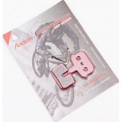 Гальмівні колодки Disk-brake (Kugoo G-Booster,M5,V1,G2 Pro, Bolids Boli-BB8-5), червоні YL-1059 Andson