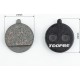 Гальмівні колодки Disk-brake (Xiaomi Mijia M365 Pro, Kugoo M4, M4 Pro), чорні TP-11K Toopre