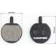 Тормозные колодки Disk-brake (Hayes MX2,3, Sole, Artec ADC-01, JAK-5, Bolids Boli-BB2), чёрные TP-11A Toopre