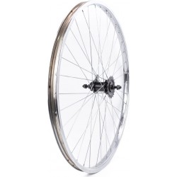 Колесо 28" заднє, втулка ХВЗ черв'якова 14Gх36H чорна Китай