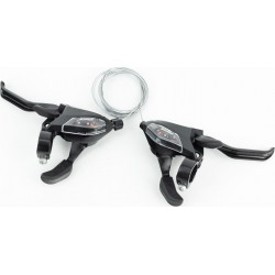 Перемикачі (моноблок) 3x7 швидкості, чорні SL-KD-82 SUNRUN