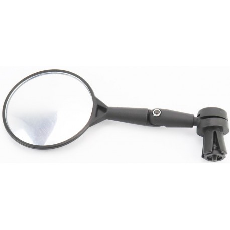 Зеркало круглое, регулируемое, черное JY-6 Китай