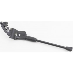 Подножка боковая задняя для 26", с изменяемым углом крепления, чёрная Китай