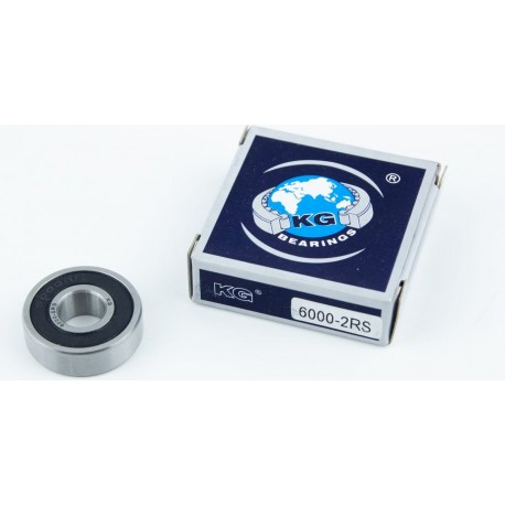 Підшипник 6000 2RS (10x26x8), Індія KG