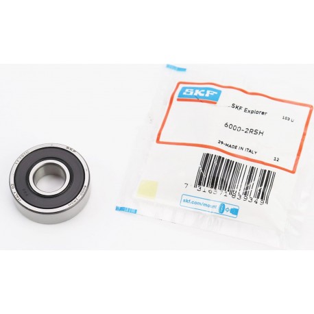 Подшипник 6000 2RS (10x26x8) (оригинал) SKF