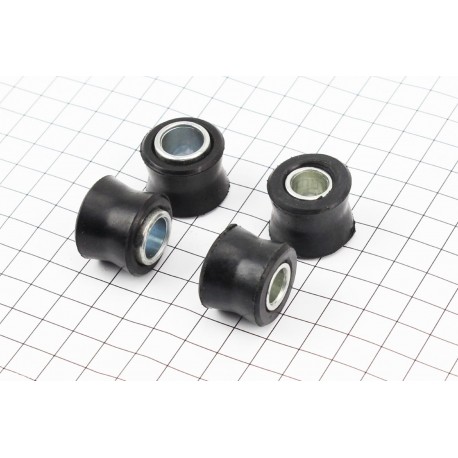 Сайлентблок амортизатора+втулка 10мм і 12мм к-кт 4шт Китай