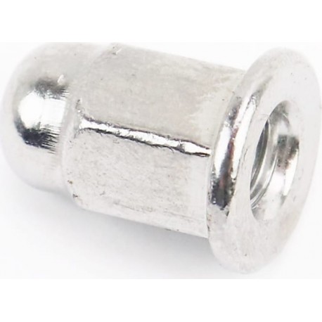 Гайка кріплення глушника "глуха" М6 16мм Китай