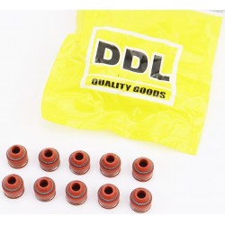 Сальник клапана, морковный жаростойкий, к-кт 10шт DDL