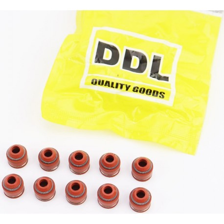 Сальник клапана, морквяний жаростійкий, к-кт 10шт DDL
