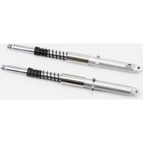 Вилка передня (перо) ліве, праве к-кт 2шт, L-525мм d-25мм (пружина зовні) Китай