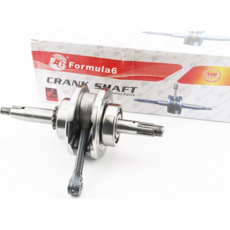 Коленвал+подшипники+шестерня 70cc Formula