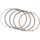 Кольца поршневые 70cc 47мм+0,25 Китай