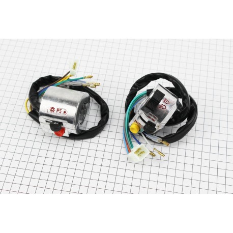 Блок кнопок на кермі к-кт без важелів (під дзеркала М8) DELTA Китай