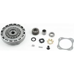 Сцепление двухдисковое в сборе (корзина) Delta 70/110cc "механика", комплект Китай