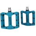 Педалі MTB ScudGood нейлону з металу. шипами на пром. підшипні. синій