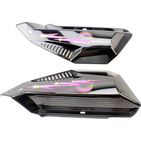 Пластик бічний лів, правий. к-кт 2шт, чорний Китай