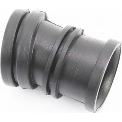 Патрубок воздушного фильтра длинный, чёрный Китай