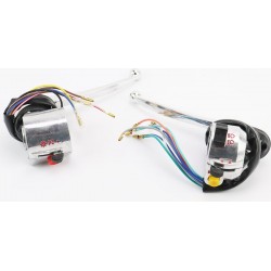 Блок кнопок на руле левый, правый к-кт с рычагами (под зеркала М8) DELTA Китай