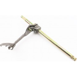 Вал переключения передач к-кт (с пружиной, коромыслом) 260мм ACTIVE Китай