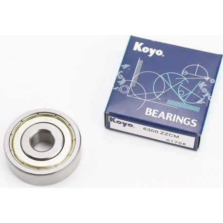 Підшипник 6300 ZZ (10x35x11) переднього колеса JH KOYO