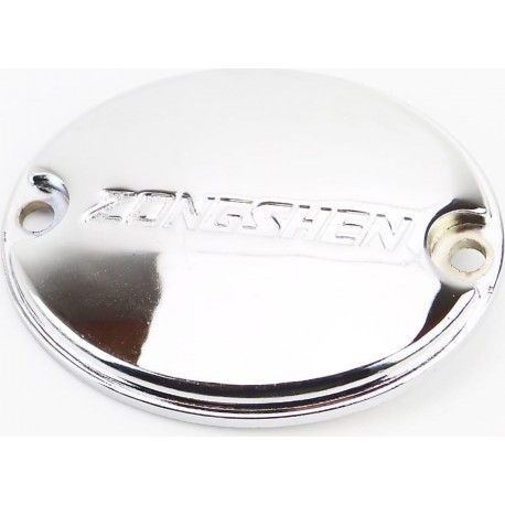 Кришка (овальна, метал) правої кришки двигуна, хром Китай (318542)