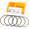 Кольца поршневые 70cc 47мм STD, жёлтая коробка SEE