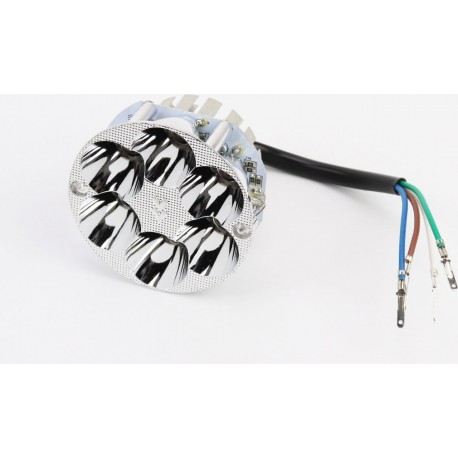 Фары круглой внутренняя часть 6-LED, 80мм, TUNING Китай