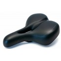 Сідло комфортне з отвором DDK 8121 268*196 чорне