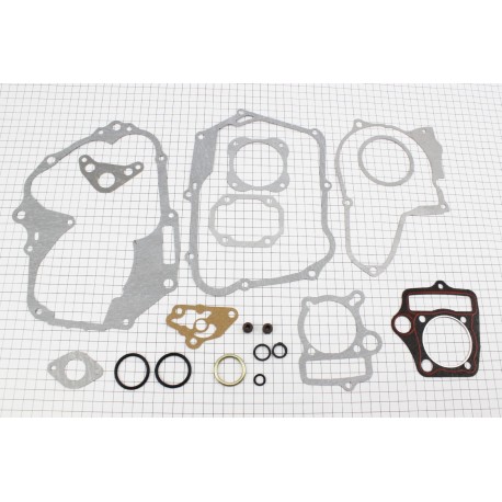 Прокладки двигуна JH-125cc-52,4мм, к-кт 19 деталей Китай