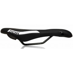 Седло спортивное с отверстием DDK 3737V 272*140 черное с белым